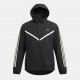Adidas 3-Stripes Hooded Track Jacket Μαύρο Λευκό /pre owned